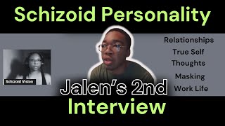 Inside the Schizoid Mind  Interview  Jalen Returns [upl. by Bautram798]