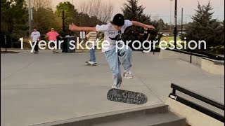 My insane 1 year skate progression [upl. by Drarrej]