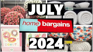 HOME BARGAINS  JULY 2024  GARDEN  HOME  SHOP WITH ME [upl. by Benjy110]