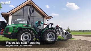 FERRARI Cobram 60RS with Aardenburg mulcher at AgroHof [upl. by Ximena]