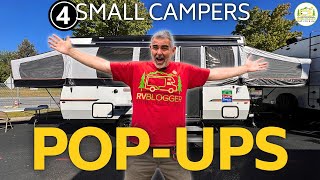 4 Awesome Popup Campers  Some With Bathrooms  2024 Models [upl. by Hersh]