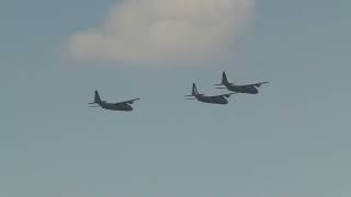 Hercules farewell flypast over Swindon [upl. by Sredna]