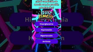 ¿Qué condición se asocia con la presión arterial alta [upl. by Ecallaw43]