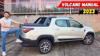 NOVA STRADA VOLCANO 2023 com câmbio manual a Pickup mais vendida [upl. by Odnomra]