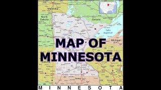 MAP OF MINNESOTA [upl. by Elynad]