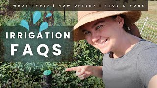 Answering your garden watering and irrigation questions [upl. by Aneelahs598]