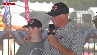 Interview Chris and Brett Swenson discuss the NLL cup at the Erie County Fair [upl. by Son]