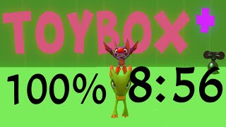 YookaLaylee Toybox 100 PLUS SECRET speedrun in 856 [upl. by Edwine]