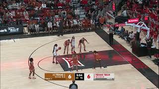 BreAmber Scott 23 White  Tech vs Texas 1182023 [upl. by Dihaz]