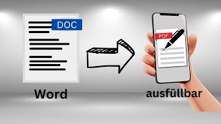 So erstellst du ein ausfüllbares PDFFormular aus Word SchrittfürSchrittAnleitung [upl. by Merideth]