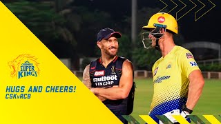 Faf meets up with the Chennai Super Family ahead of the CSK vs RCB clash [upl. by Mandi]