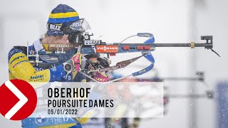 POURSUITE DAMES  OBERHOF 2022 [upl. by Nyl]