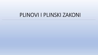 SHVATITE FIZIKU U TRENU  Fizika 2  Plinovi i plinski zakoni [upl. by Leahci]