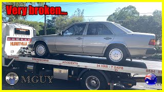 Mercedes 260E Project Car W124  Part 1 I bought it by accident  MGUY Australia [upl. by Ruomyes267]