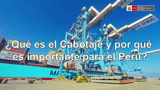 Importancia del cabotaje marítimo en el Perú [upl. by Marrissa]