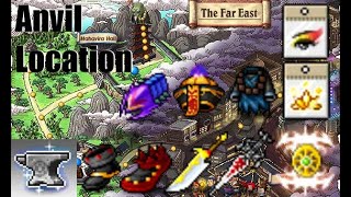 Maplestory GMS Reboot Anvil Location The Far East [upl. by Ahseer]