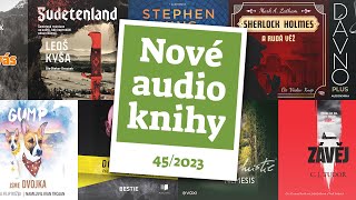 Nové audioknihy mají Dominik Dán Stephen King i Agatha Christie  Nové audioknihy 452023 [upl. by Renckens32]