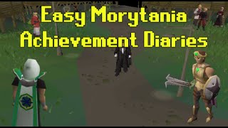 Achievement Diary  Easy Morytania tasks  OldSchool Runescape [upl. by Savdeep]