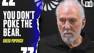 Gregg Popovich on Why He Told Fans to Stop Booing Kawhi Dont poke the bear [upl. by Russi795]