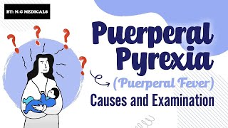 puerperal fever NGMedicals FOR MEDICAL STUDENTS EXPLANATION IN HINDI [upl. by Alolomo]