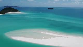 Whitehaven Beach from Above  Stunning Drone Footage of Whitsunday’s Iconic Paradise [upl. by Ymled]