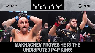 👑 Islam Makhachev Proves Hes The Undisputed P4P King  UFC294 Makhachev vs Volkanovski 2 Review [upl. by Oisinoid]