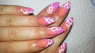 Neon Ombre Water Surface Nails [upl. by Lj]