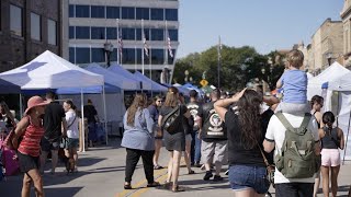 Downtown Menasha Harvest Festival returns with a flourish [upl. by Ailadi195]