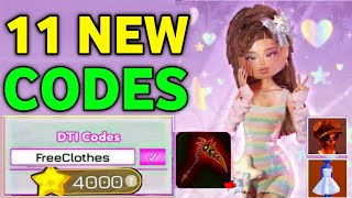 ALL NEW⚠️DRESS TO IMPRESS CODES OCTOBER 2024  DTI ROBLOX CODES 2024 [upl. by Eddy]