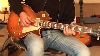 Brunetti Single Man 16 Combo plus 2005 Gibson Les Paul Std Part1 [upl. by Wendt293]