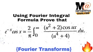 Fourier Integral Formula  problem 1 [upl. by Ayad]