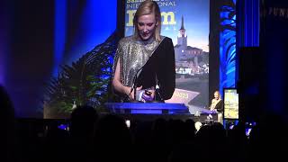 SBIFF 2023  quotTarquot Director Todd Field Presents Cate Blanchett Outstanding Performer Award [upl. by Annaegroeg]