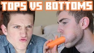 WHAT GAY MEN THINK ABOUT TOPS VS BOTTOMS [upl. by Aeriel]