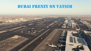 MSFS2020 A380 Frenzy in Dubai on VATSIM [upl. by Anuahsal]