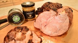 How to Grill Napa Jacks Amber Beer Mustard Pork Loin Cooking with Kimberly [upl. by Hollah]