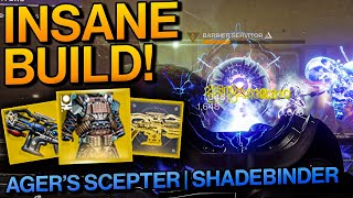 Destiny 2 NEW Agers Scepter and Shadebinder Warlock Build  INSANE EMPOWERED Agers Scepter Build [upl. by Laet]