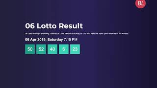 Baba Ijebu Result for Today  06 Apr 2019  Premier Lotto Results [upl. by Klockau]