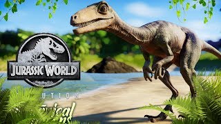 A SECRET DINOSAUR LAGOON  Botanical Gardens Reborn Jurassic World Evolution [upl. by Yebot211]