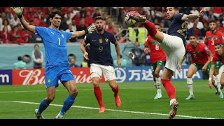 مبارات المغرب ضد فرنسا تعليق فهد العتيبي MAROC VS FRANCE FULL MATCH [upl. by Birkle56]