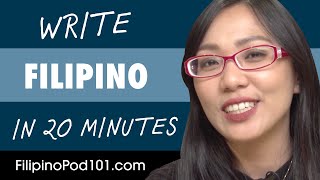 1 Hour to Improve Your Filipino Writing Skills [upl. by Auhsot]