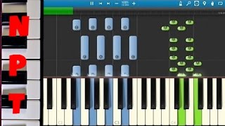 Duke Dumont ft Jax Jones  I Got U Piano Tutorial  Synthesia [upl. by Einot]