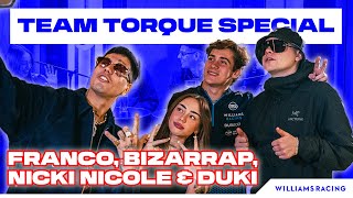 FRANCO COLAPINTO BIZARRAP NICKI NICOLE AND DUKI  Team Torque Special [upl. by Fonzie]