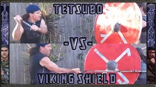 Deadliest Warrior  Thrand Test KanaboTetsubo Against Viking Shield  The Final Word [upl. by Nodnelg]