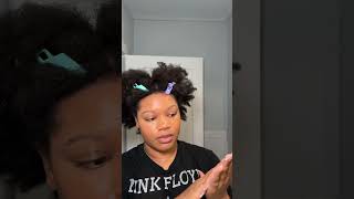 Moisturizing WashandGo Routine with Kuza LeaveIn Conditioner for Natural Hair naturalhair [upl. by Connor]