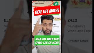 Percentages Problem  Real Life Maths gcse gcsemaths [upl. by Gone365]