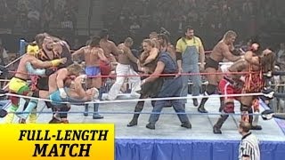 FULLLENGTH MATCH  Raw  20Man Battle Royal [upl. by Erlina851]