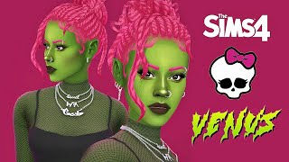 TS4 CAS  MONSTER HIGH  ВЕНЕРА МАКФЛАЙТРАП [upl. by Triplett]