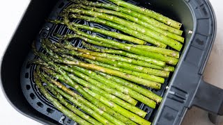 Air Fryer Roasted Asparagus with Time amp Temp [upl. by Peednus]