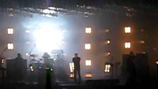 Nine Inch Nails  Intro Somewhat Damaged amp Terrible Lie at Molson Amp Aug 3009 [upl. by Lancey485]