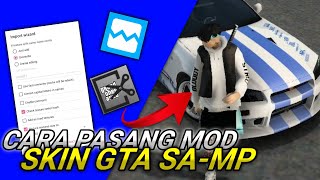 TUTORIAL CARA PASANG MOD SKIN GTA SAMP ANDROID [upl. by Amliv]